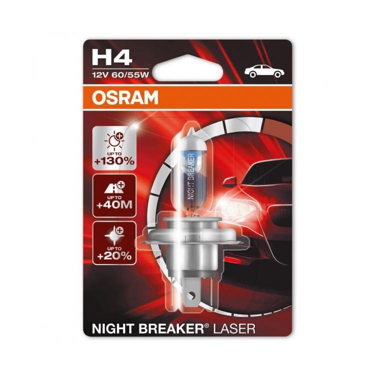 H4 Osram Night Breaker Laser 12V